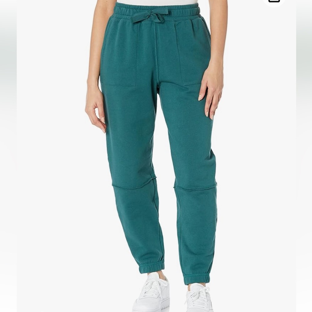 Sweaty Betty x Soulcycle Green Revive Relaxed Jogger Sweatpants Size Large NWT